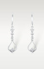 0.12ct Diamond Drop Earrings in 10K White Gold | Frisco, Texas Jewelry Store