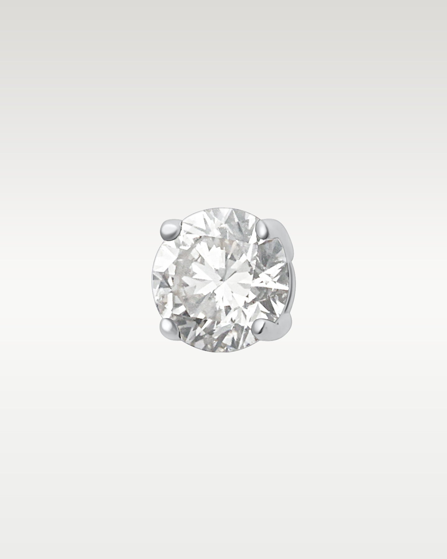 0.75ct Diamond Stud Earrings in 14K White Gold | Frisco, Texas Jewelry Store