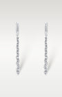 1.02ct Diamond Drop Earrings in 14K White Gold | Frisco, Texas Jewelry Store
