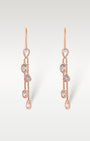 1.99ct Natural Pink Diamond Dangle Earrings in 14K Rose Gold | Frisco, Texas Jewelry Store