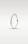 10k White Gold Diamond Line Ring | Noah's Fine Jewelry Frisco, TX