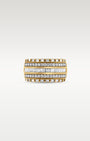 10k Yellow Gold Five Row Diamond Ring | Noah's Fine Jewelry Frisco TX