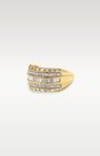 10k Yellow Gold Five Row Diamond Ring | Noah's Fine Jewelry Frisco TX