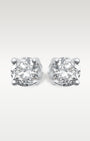 14K White Gold 0.33ct Diamond Stud Earrings | Frisco, Texas Jewelry Store