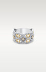White and Yellow Gold Diamond Cluster Ring | Noah's Fine Jewelry Frisco