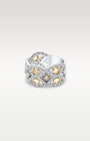 White and Yellow Gold Diamond Cluster Ring | Noah's Fine Jewelry Frisco