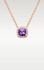 14k Rose Gold 1.00 CT Pendant Necklace | Jewelry Store in Frisco, Texas
