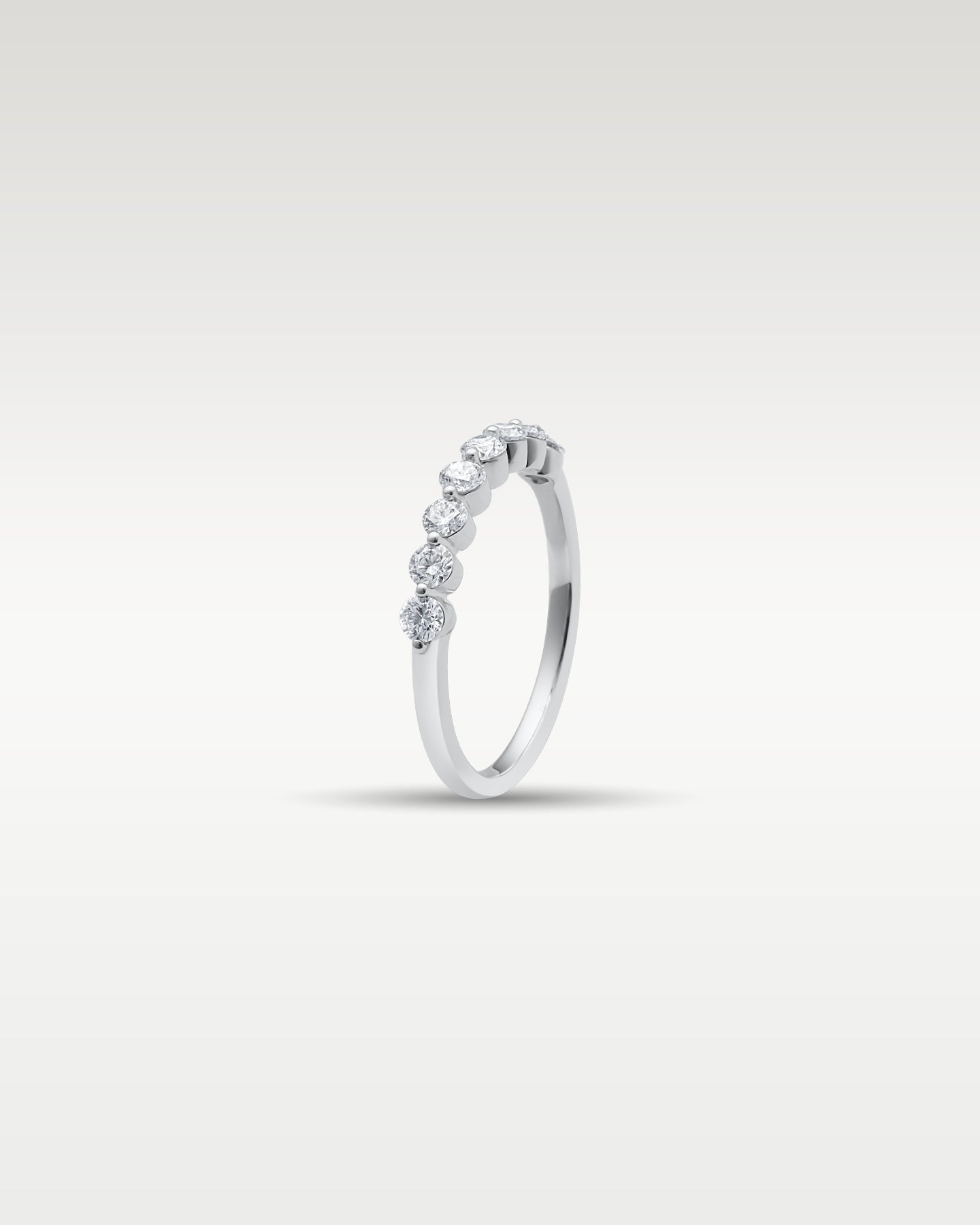 White Gold Diamond Bubble Band Ring | Noah's Fine Jewelry Frisco, TX