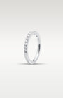 14k White Gold Estenza Diamond Wedding Band | Noah's Fine Jewelry DFW, Texas
