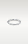 White Gold Half Diamond Band | Noah's Fine Jewelry Firsco TX