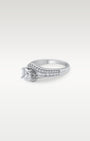 White Gold Swirl Diamond Ring | Noah's Fine Jewelry Frisco Texas