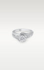 White Gold Swirl Diamond Ring | Noah's Fine Jewelry Frisco Texas
