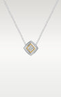 14k White & Yellow Gold 0.75ct Diamond Pendant | Frisco, Texas Jewelry Store
