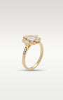 Yellow Gold Art Deco Radiant Diamond Engagement Ring | Noah's Fine Jewelry and Watches