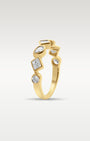 14k Yellow Gold Multi Shape Diamond Ring | Noah's Fine Jewelry Frisco Texas