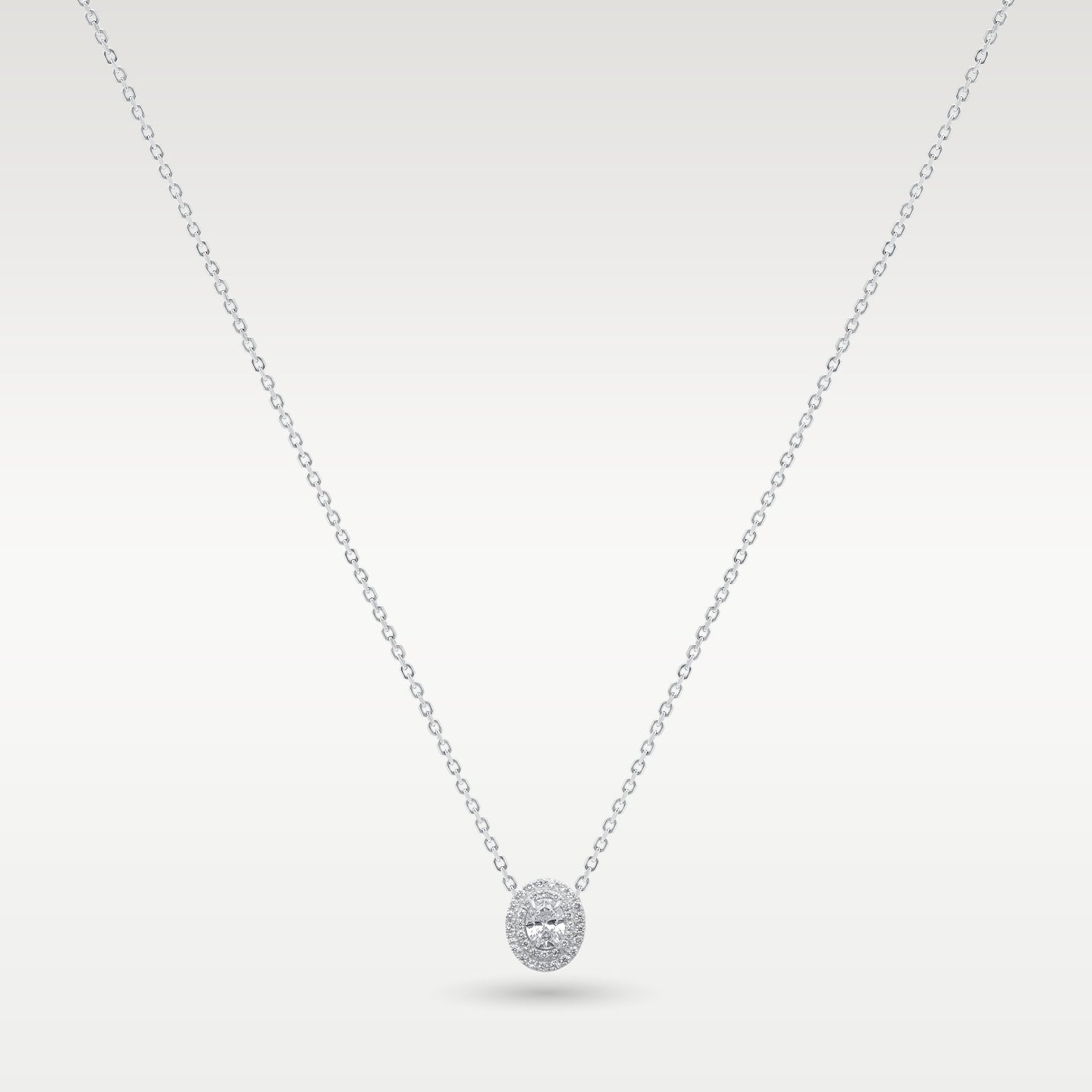 18k White Gold 0.32CT Pendant Necklace | Frisco, Texas Jewelry Store