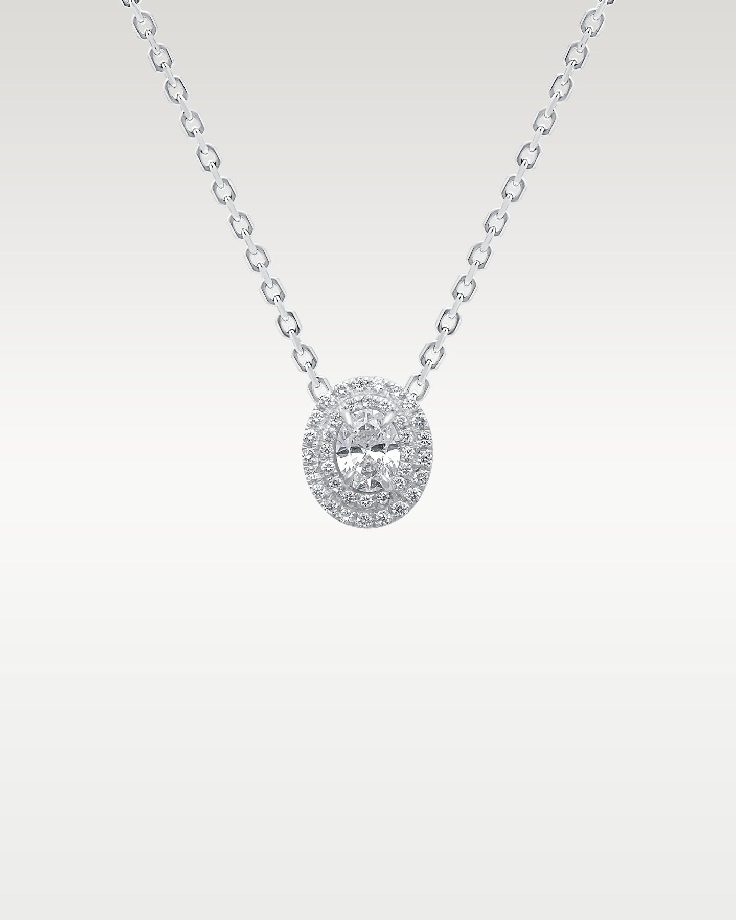 18k White Gold 0.32CT Pendant Necklace | Frisco, Texas Jewelry Store