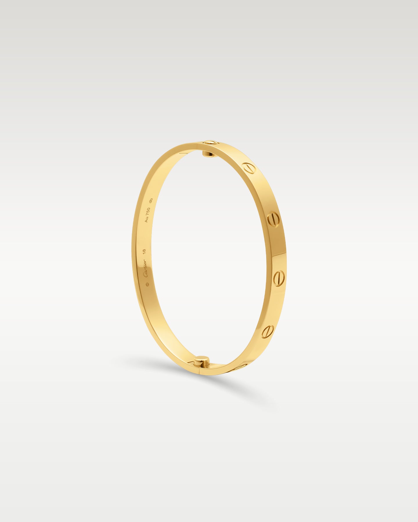 18k Yellow Gold Cartier Love Bracelet 18CM | Noah's Fine Jewelry Frisco, TX