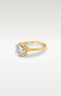 18k Yellow Gold Diamond Halo Ring | Noah's Fine Jewelry Frisco Texas