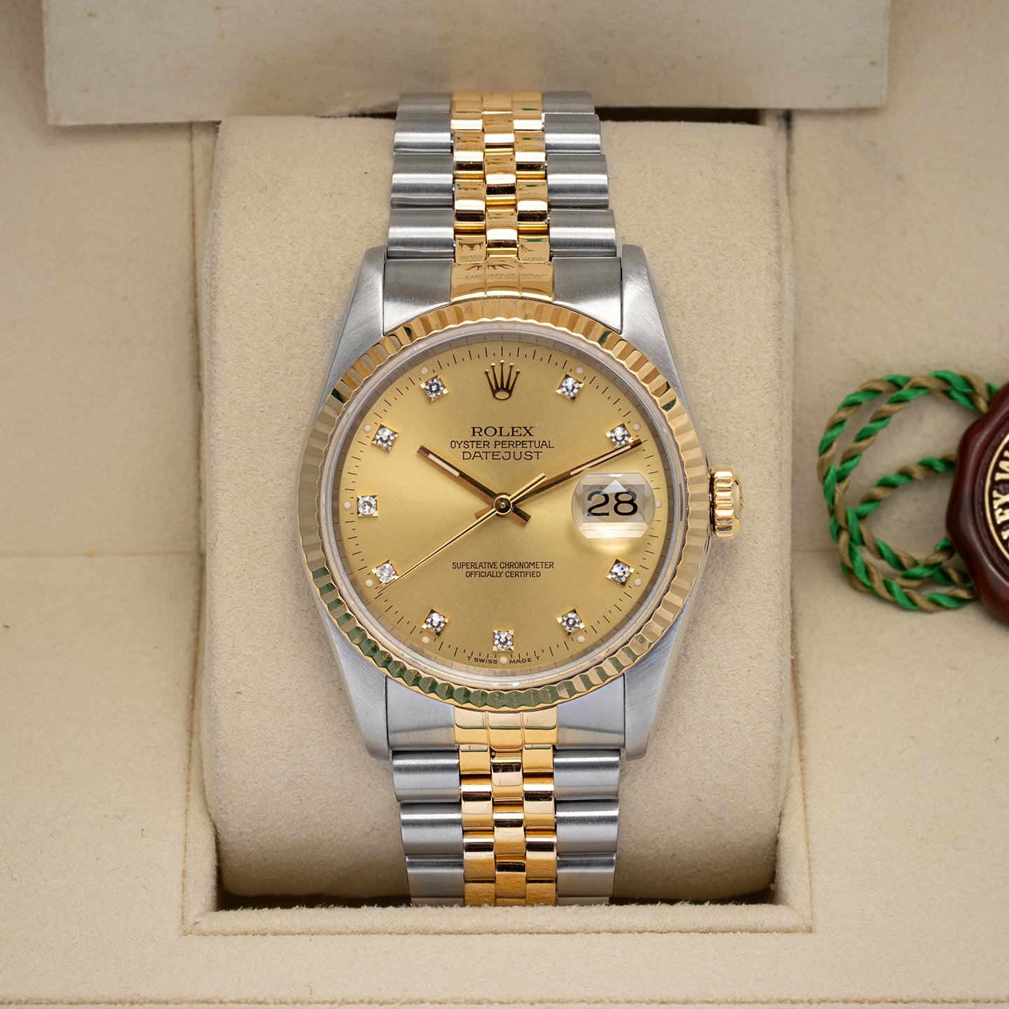 Vintage Rolex Datejust 36 16233 | Noah's Fine Watches and Jewelry Dallas, Texas