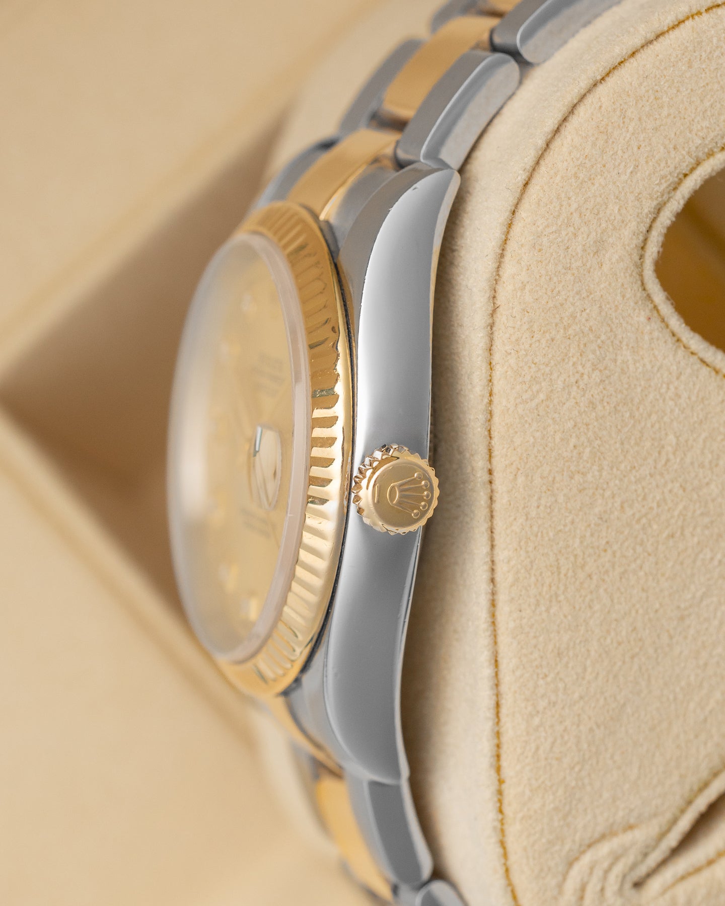 36MM Rolex Datejust Champagne Diamond 116233 | Noah's Fine Watches