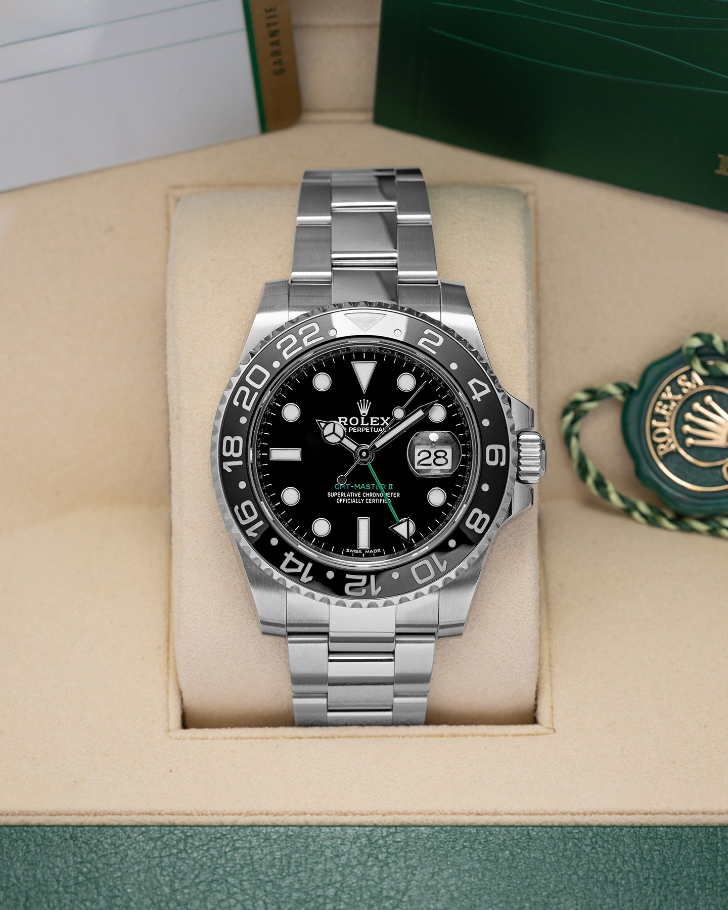 2019 Rolex GMT-Master II 116710LN | Noah's fine Watches Dallas, Texas