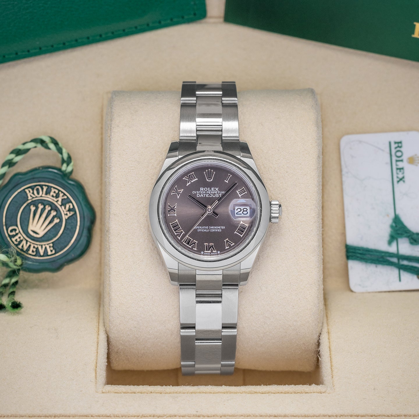 Rolex Datejust 279160 Grey Dial Watch | Noah's Fine Watches and Jewelry Dallas