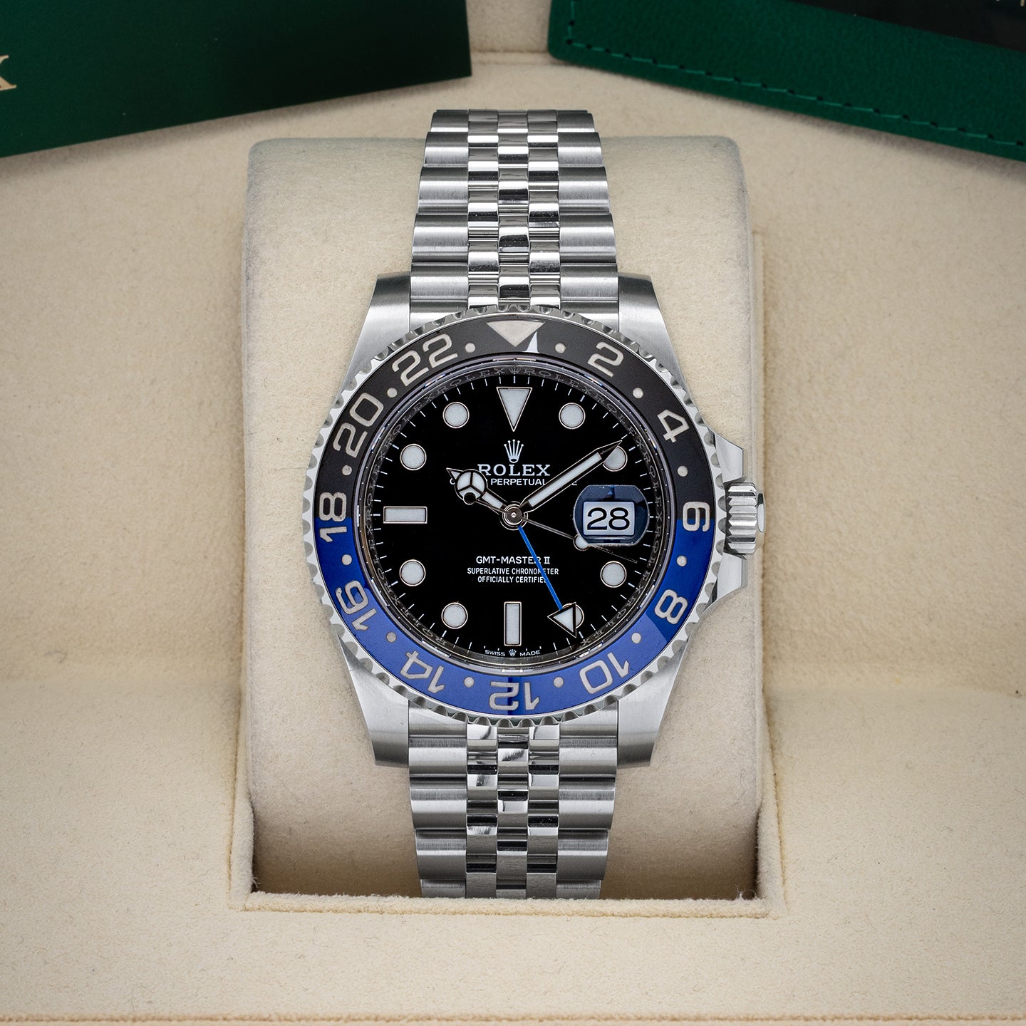 GMT Master II 126710BLNR Batgirl Rolex Watch | Noah's Fine Watches and Jewelry Dallas
