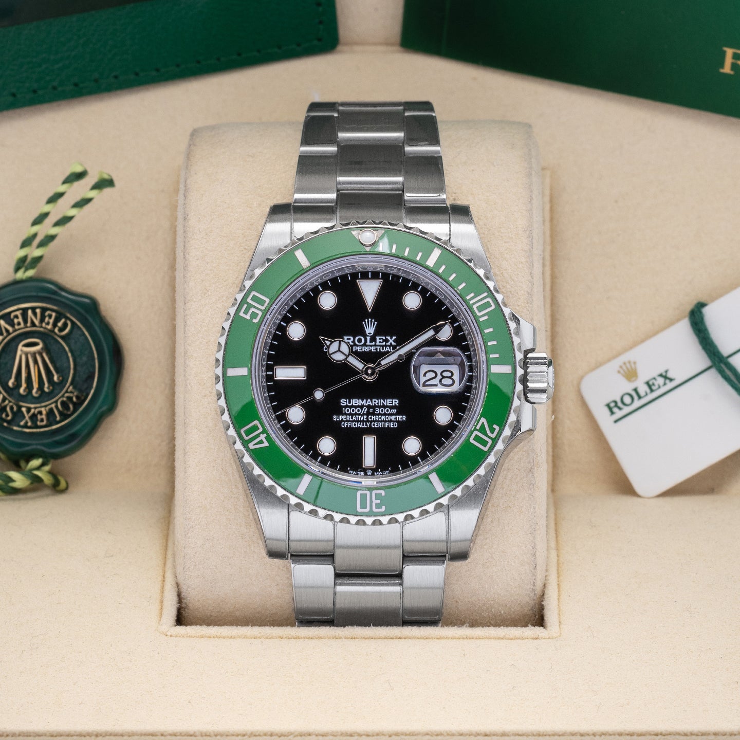 Rolex Submariner Starbucks 126610LV Watch | Noah's Fine Watches Dallas