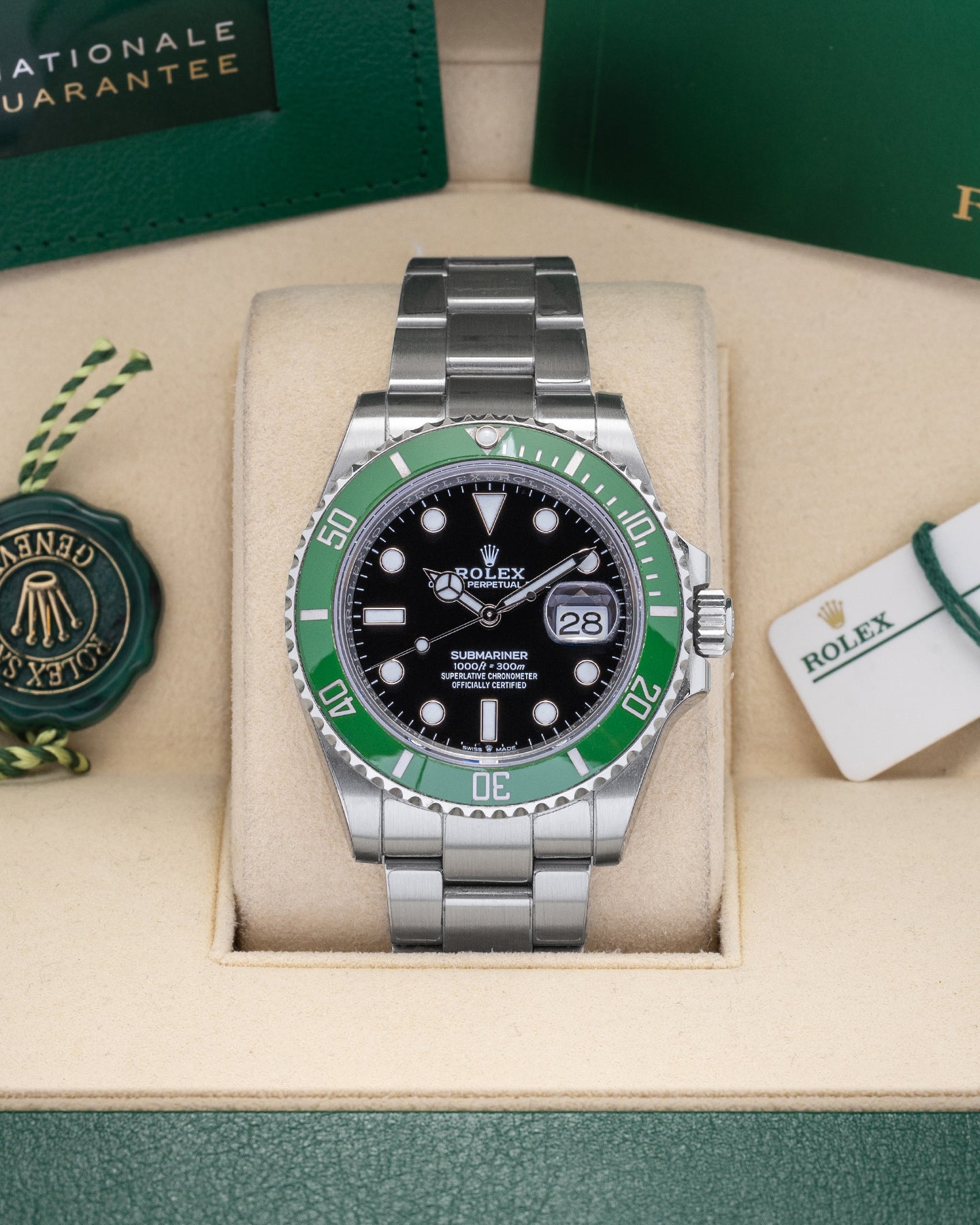 Rolex Submariner Starbucks 126610LV Watch | Noah's Fine Watches Dallas