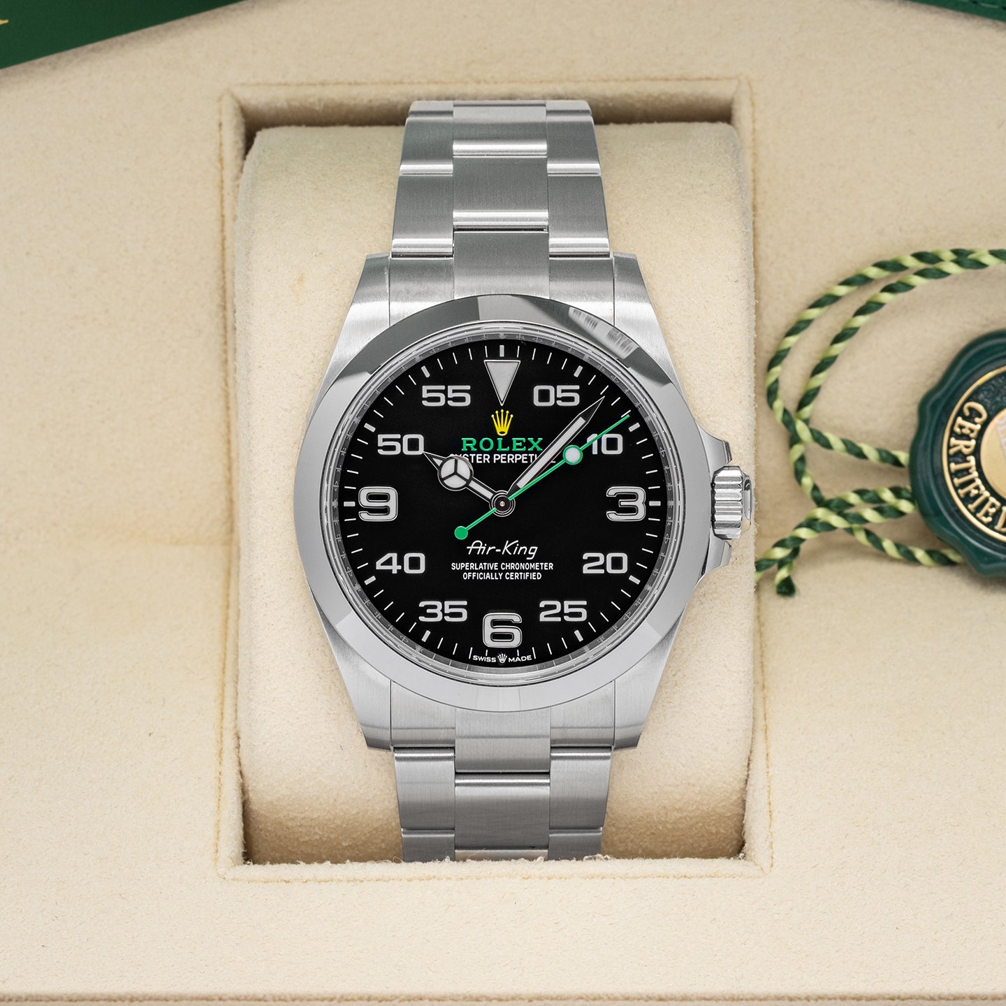 2024 Rolex Air-King 40 126900 | Noah's Fine Watches Frisco, Texas