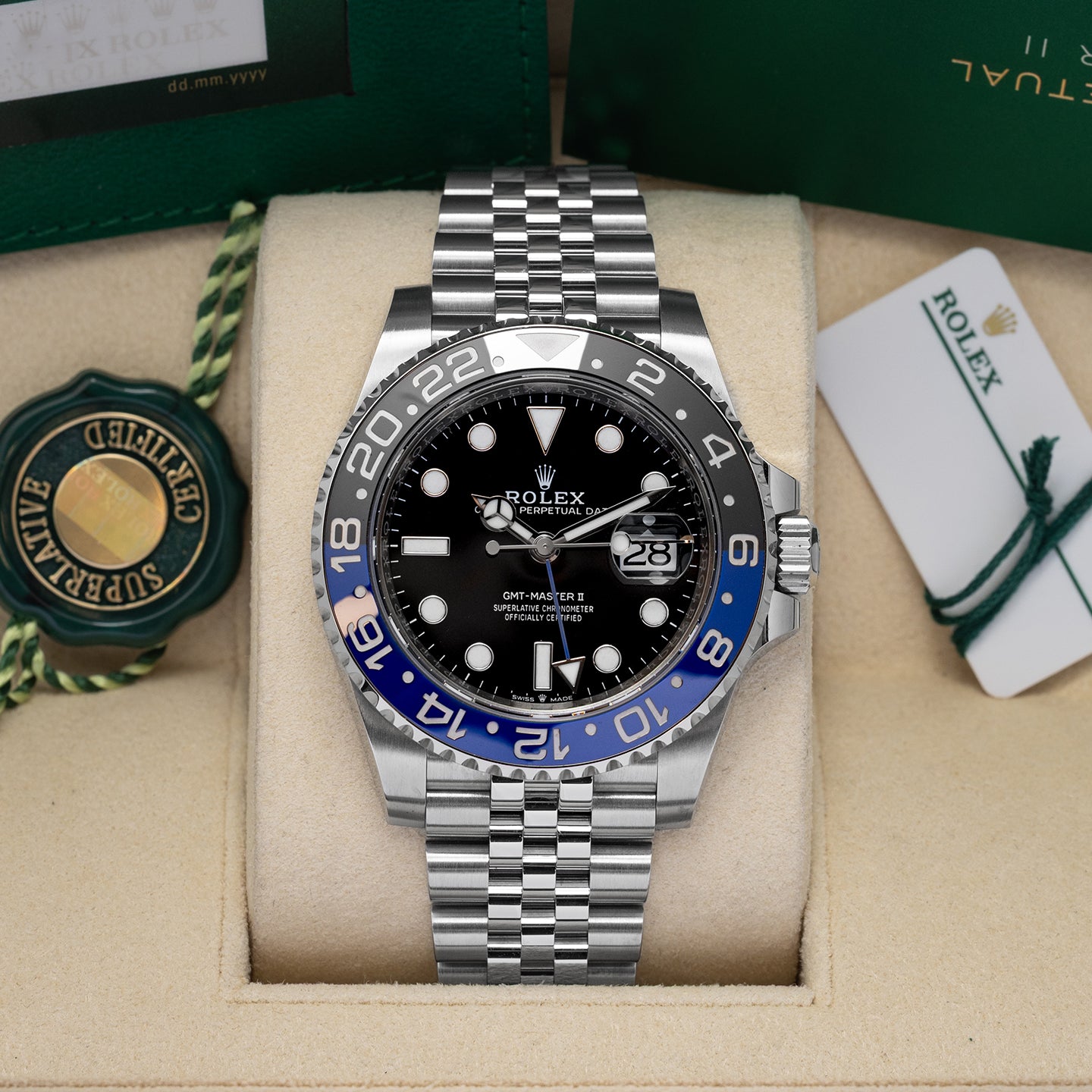 Batgirl Rolex GMT-Master II 126710BLNR | Noah's Fine Watches DFW, Texas