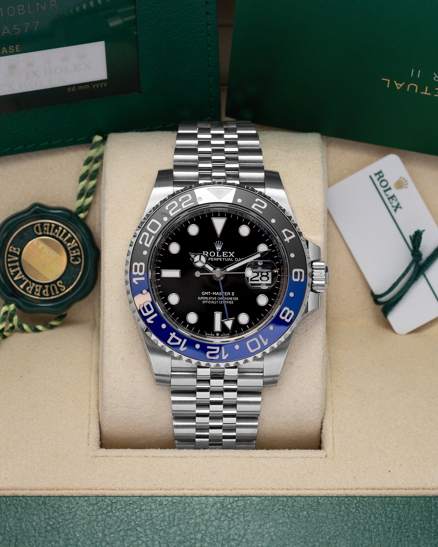 Batgirl Rolex GMT-Master II 126710BLNR | Noah's Fine Watches DFW, Texas