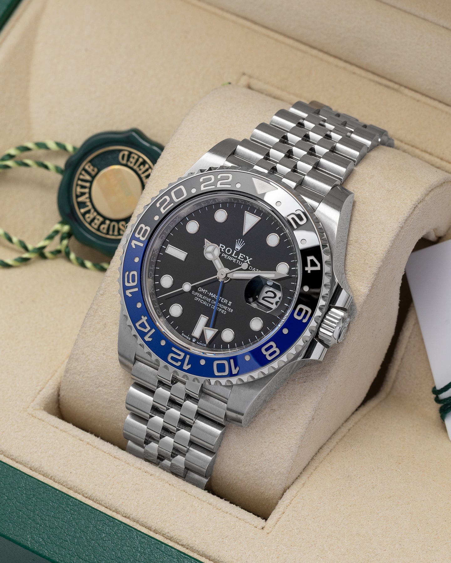 Batgirl Rolex GMT-Master II 126710BLNR | Noah's Fine Watches DFW, Texas