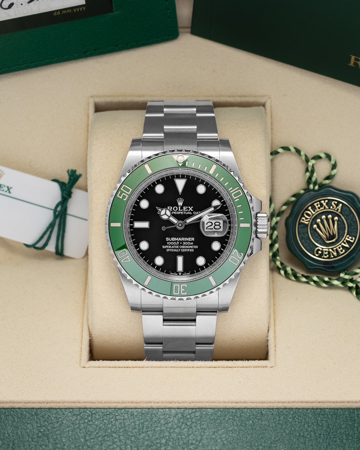 Starbucks Rolex Submariner 126610LV | Noahs Fine Watches Dallas, Texas