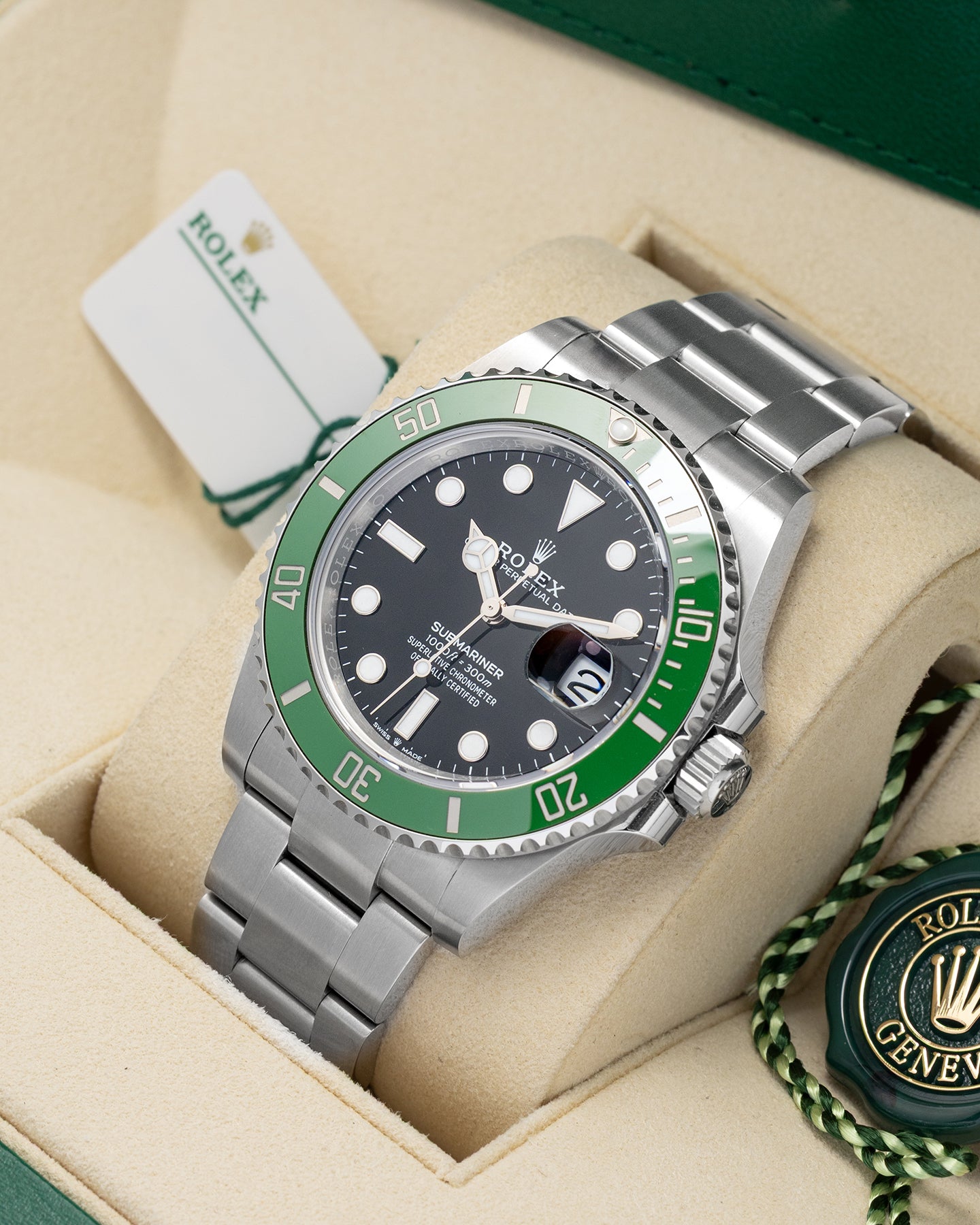 Starbucks Rolex Submariner 126610LV | Noahs Fine Watches Dallas, Texas