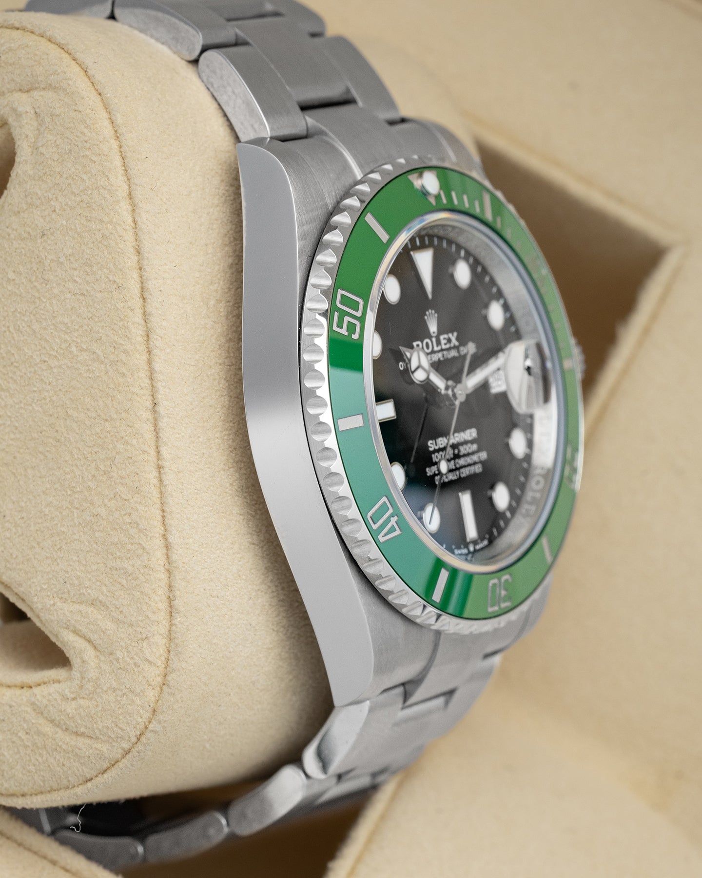 Starbucks Rolex Submariner 126610LV | Noahs Fine Watches Dallas, Texas