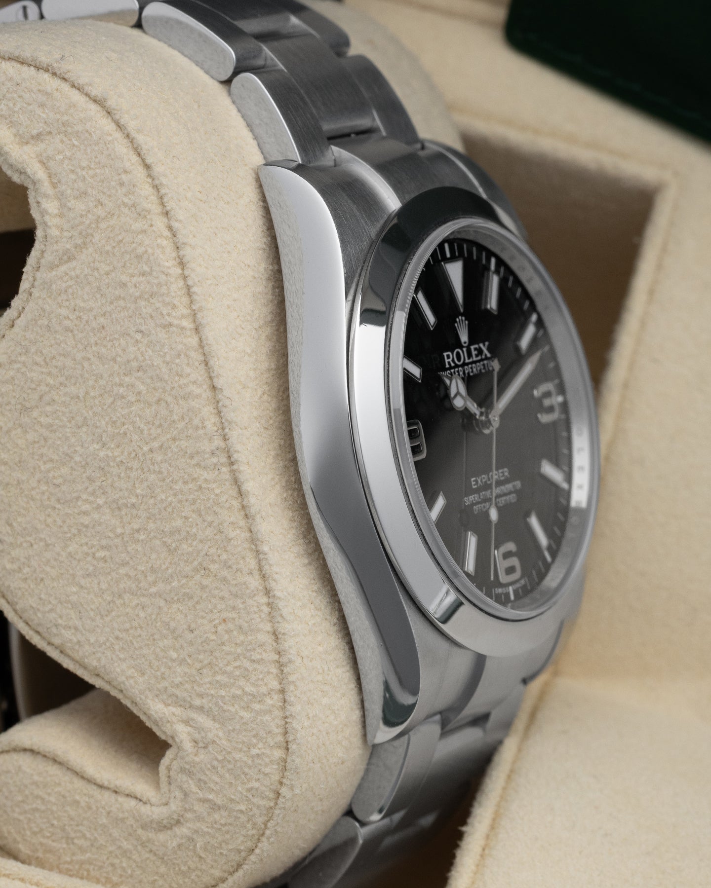 39mm Rolex Explorer 214270 at Noah's Fine Watches & Jewelry in Frisco, Texas