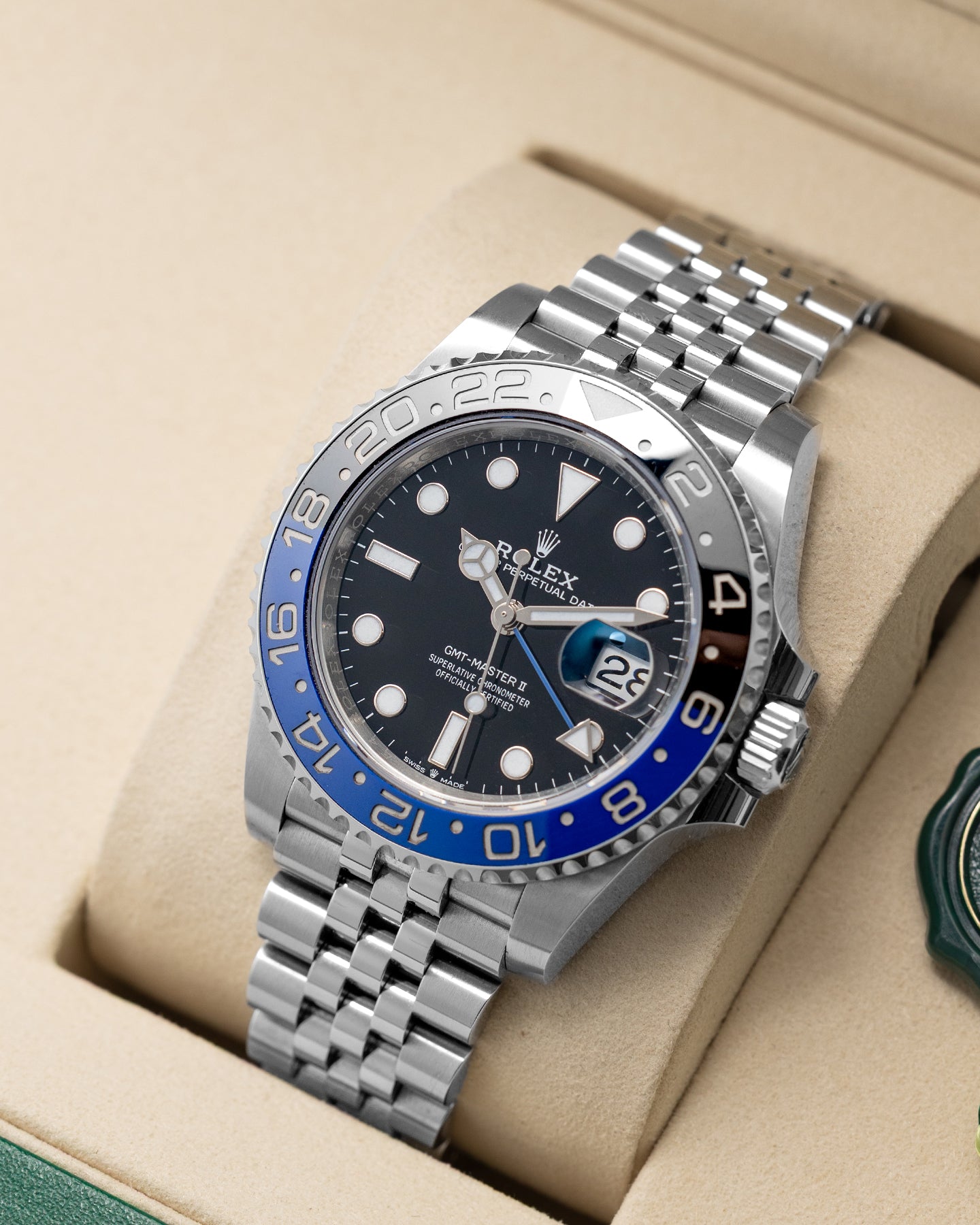 2025 Batgirl Rolex GMT-Master II 126710BLNR | Noah's Fine Watches Dallas, Texas