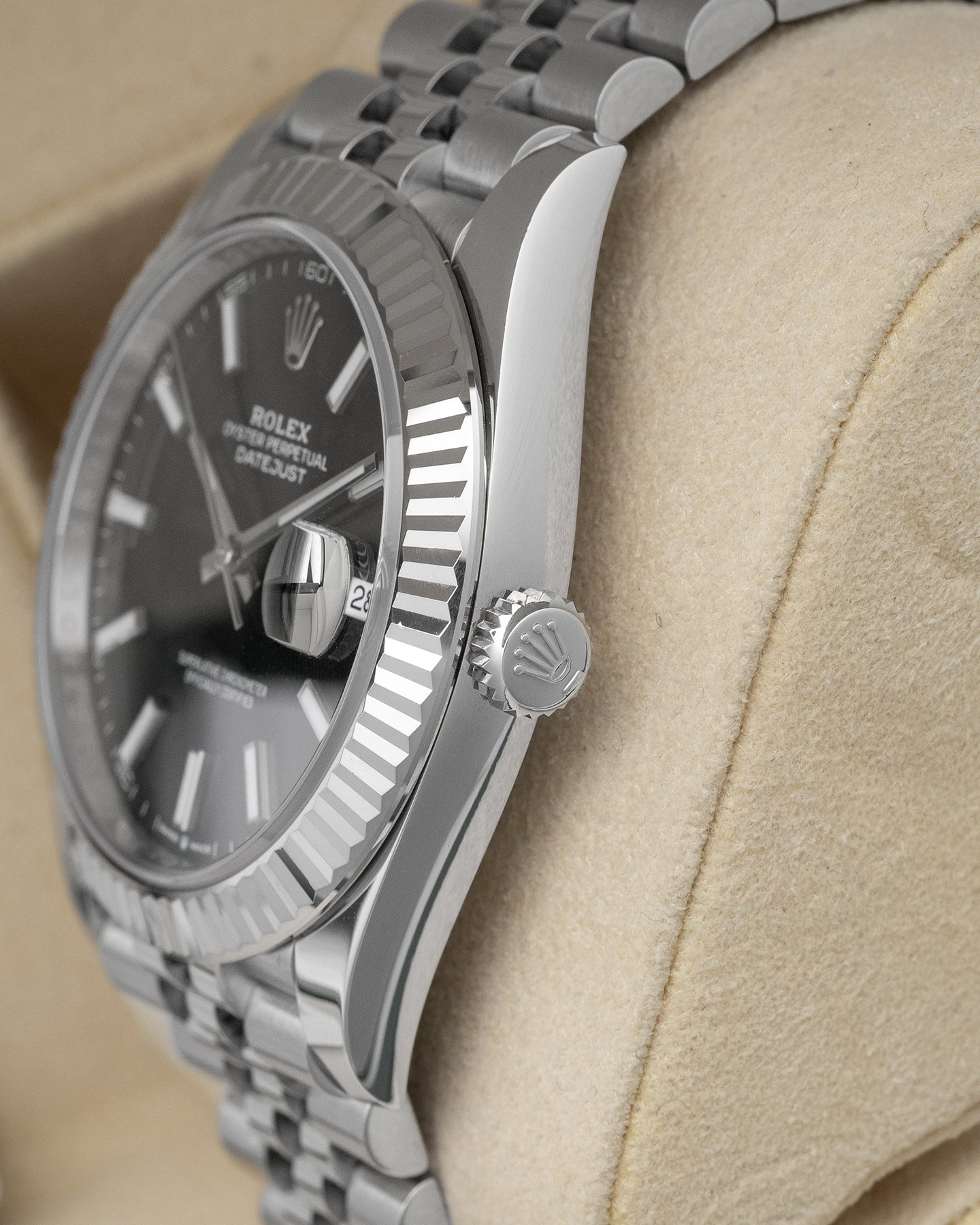 Black Index Rolex Datejust 126334 | Noah's Fine Watches Frisco, TX