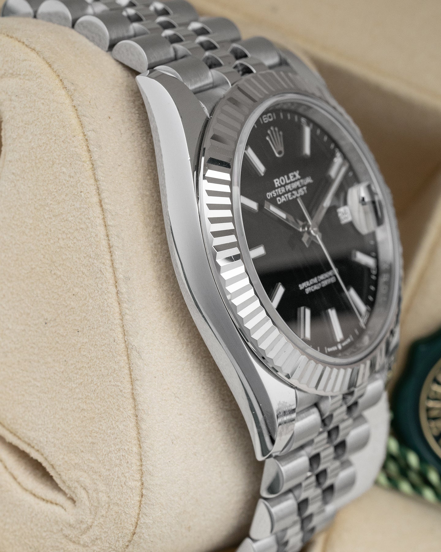 Black Index Rolex Datejust 126334 | Noah's Fine Watches Frisco, TX
