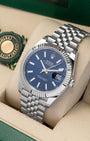 Blue Index Rolex Datejust 126334 | Noah's Fine Watches & Jewelry Dallas, TX