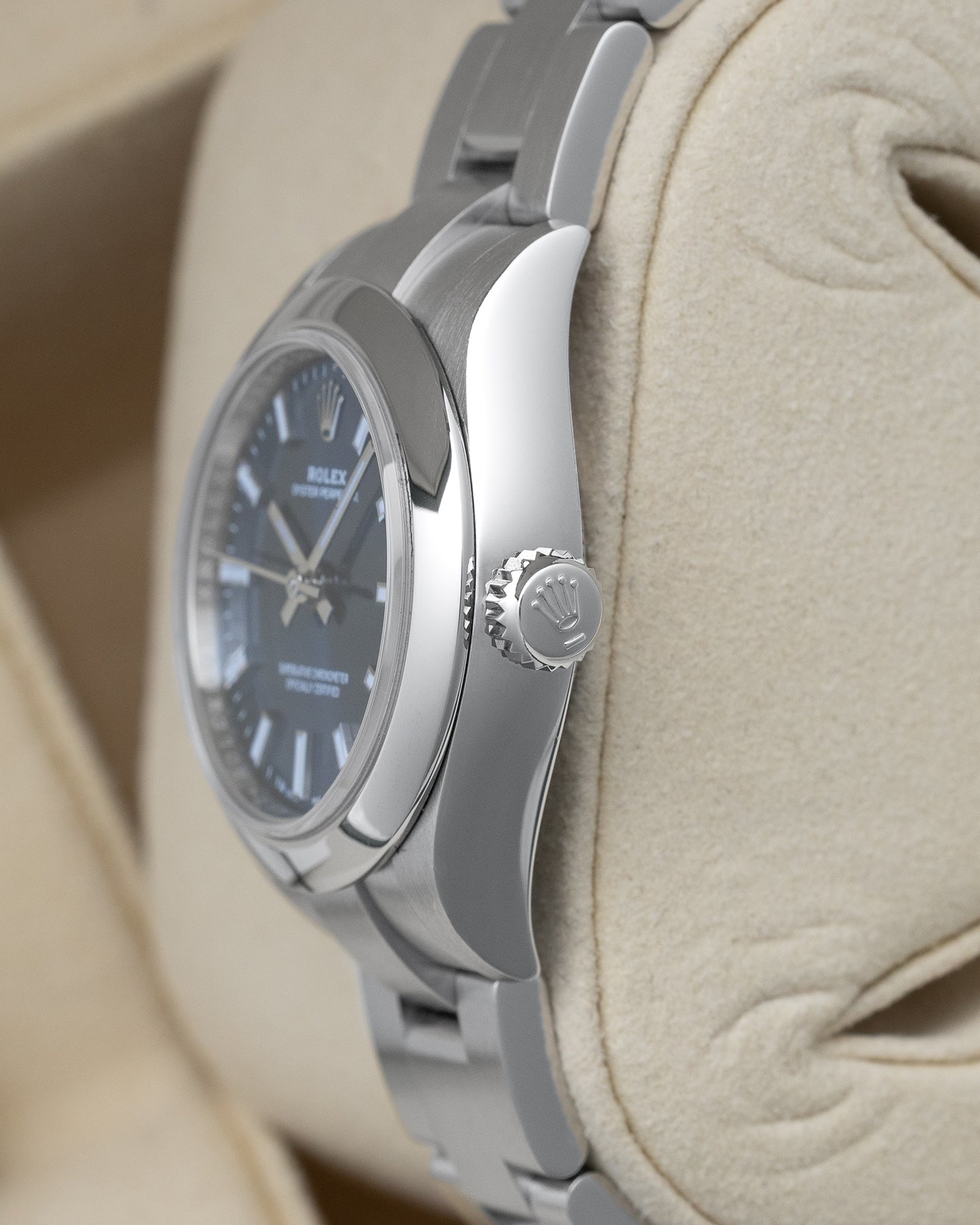 Blue Index Rolex Oyster Perpetual 276200 | Noah's Fine Watches