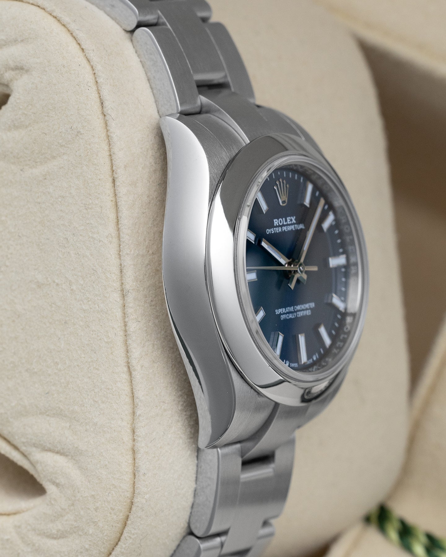 Blue Index Rolex Oyster Perpetual 276200 | Noah's Fine Watches