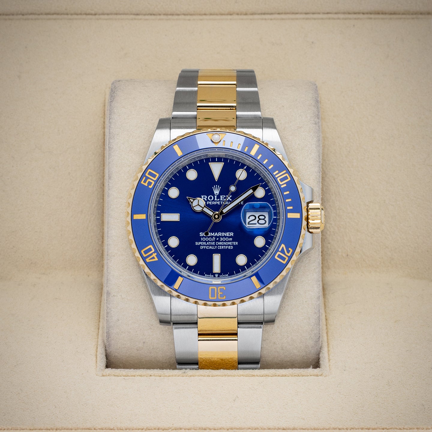 Submariner 126613LB Bluesy Rolex Watch | Noah's Fine Watches and Jewelry Dallas