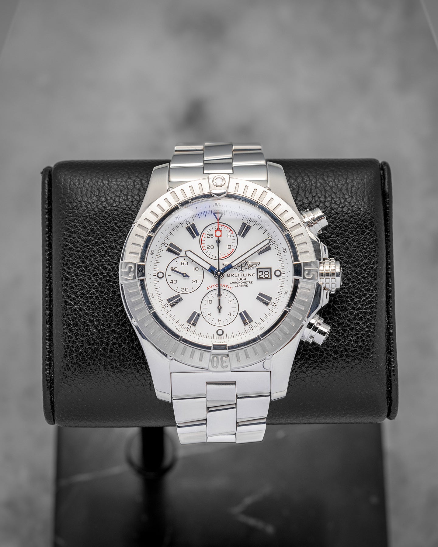 2011 Breitling Super Avenger A13370 Steel Watch | Noah's Fine Watches and Jewelry