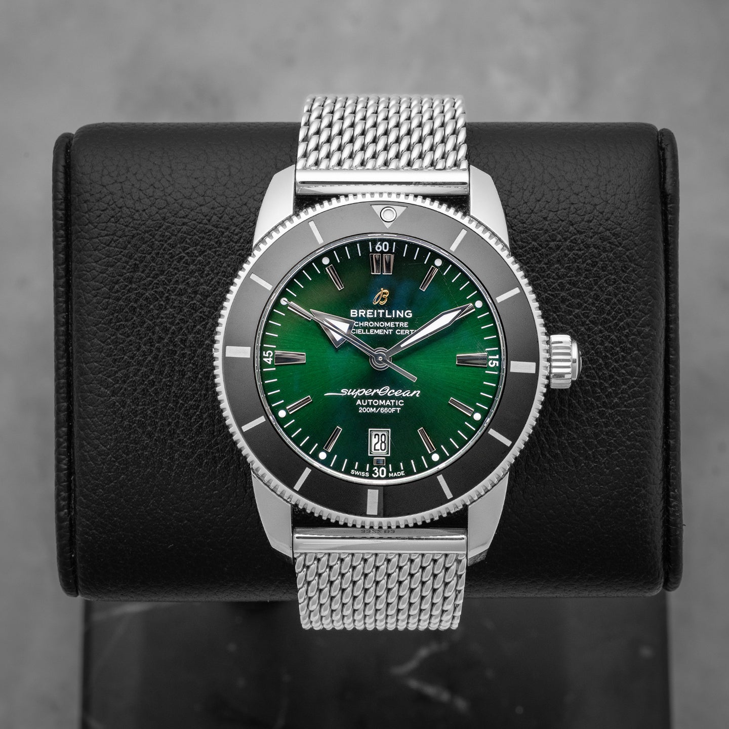 Green Breitling Superocean Heritage B20 46 | Noahs Fine Watches Frisco, Texas