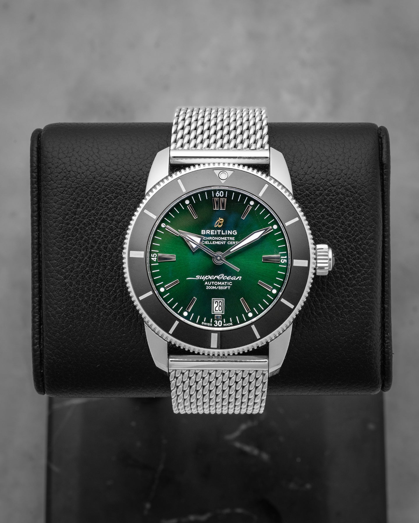 Green Breitling Superocean Heritage B20 46 | Noahs Fine Watches Frisco, Texas
