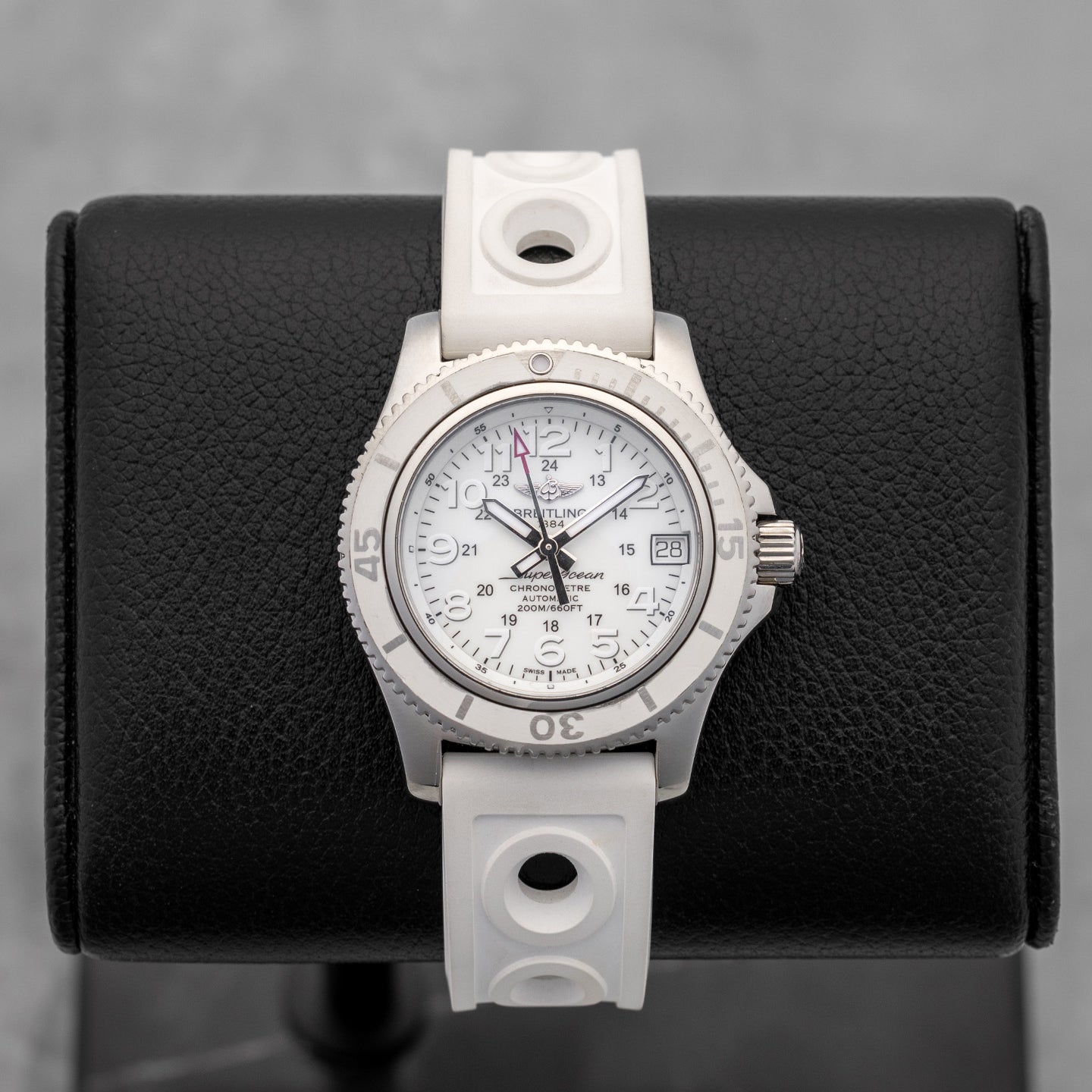 Breitling Superocean II A17312D21A1S1 White Watch | Noah's Fine Watches and Jewelry
