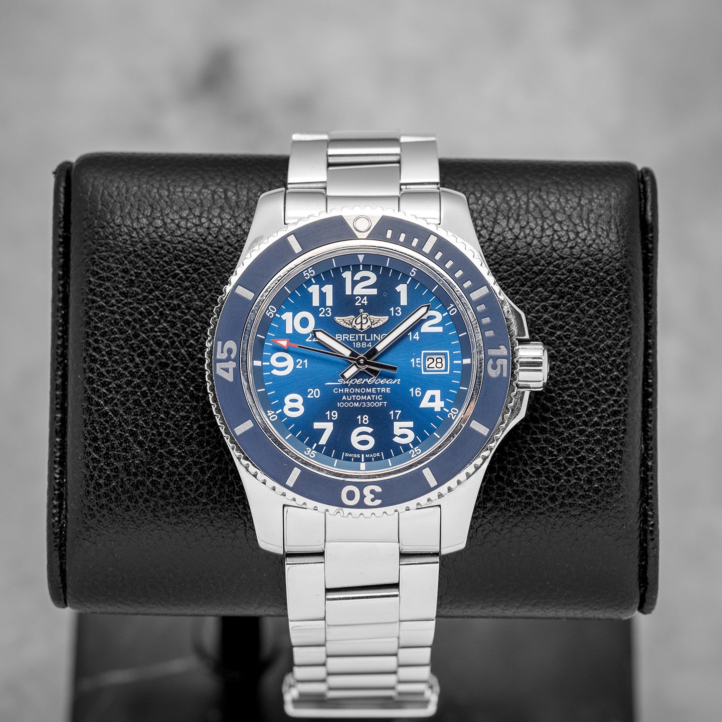 Blue Breitling Superocean II A17392 | Noah's Fine Watches and Jewelry Dallas
